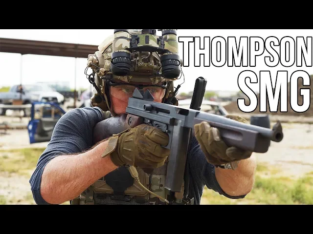 thompson submachine gun m1a